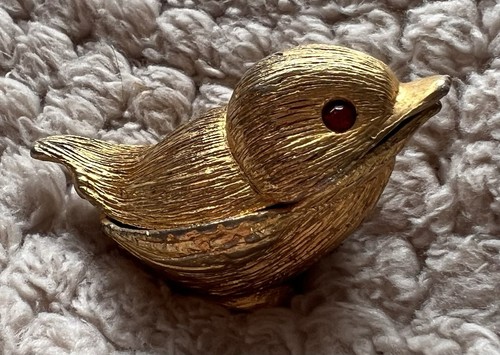Vintage rare brass bird - vintage,