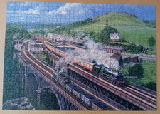1000 jigsaw puzzle steam train
