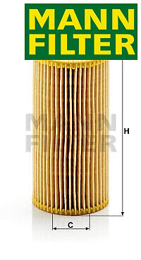 Oil filter fits - fits:, vi