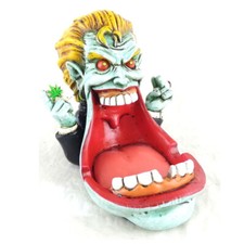 Jaw dropped ashtray resin - jaw,