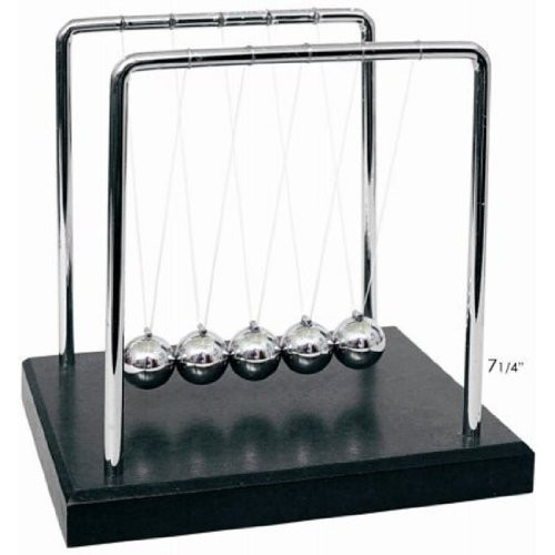 Newton cradle with inch - newton's,