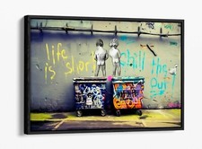 Banksy life short - banksy, short-deep