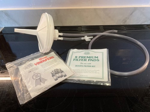 Wine mead making filter - making, kit