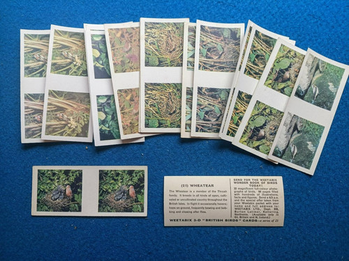 Weetabix cards british - 3d, '