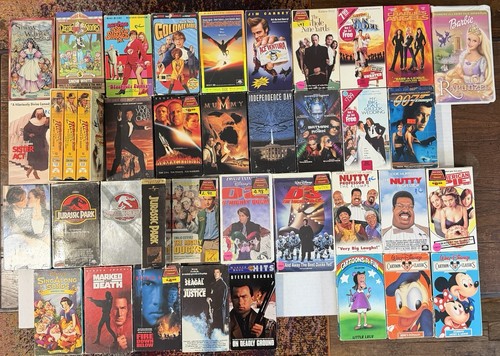 Movies lot vhs tapes - movies, of