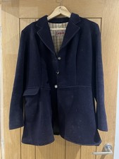 Ladies Navy Hunt Coat