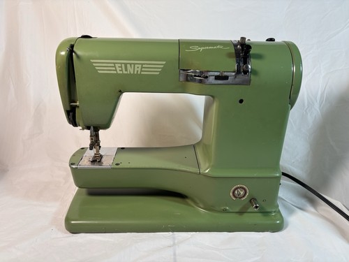 Vntg elna sewing machine - elna,