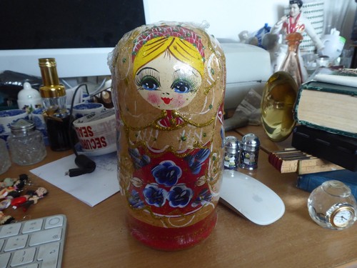 Brand new sealed russian - sealed, doll