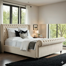 Chesterfield Royal Sleigh Bed