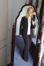 Planet Chocolate Brown Women’s Trouser Suit Size 8