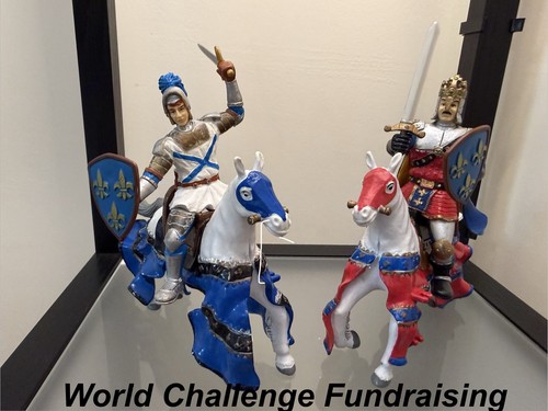 Papo medieval knight - knight, horse