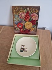 Carlton Ware   Small dish Geometric design 10.5cm With Original Box 