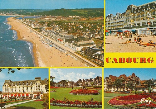 Old postcard cabourg - old,