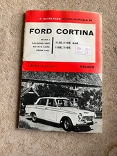 FORD CORTINA MK 1 Motor Manual