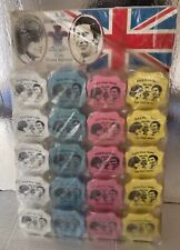 Charles and Diana wedding memorabilia tablecloth clips Rare Unused Sealed