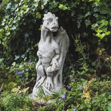 Amazing stone cast - stone, gatekeeper