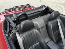 ANTI ROLL BARS + WIND DEFLECTOR FITS MGF & MG TF 1996-2006 BLACK EDITION