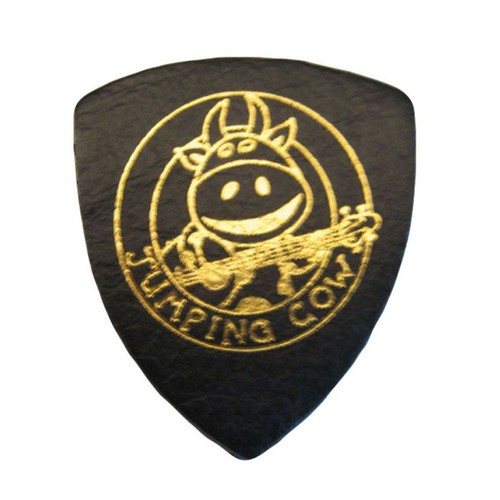 Leather pick plectrum - leather,