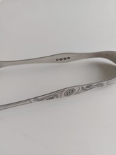 Silver Sugar Tongs with Hallmarks.i Think The Hall Mark Says 925 Sterling Silver