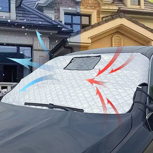 Car windshield snow cover - windshield,