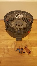 wwe micro aggression wrestling crash & bash elimination chamber playset etc