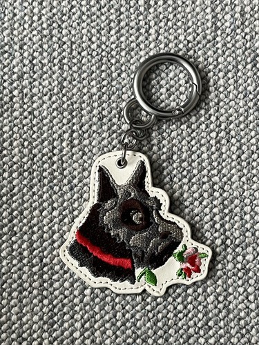 Cath kidston dog keyring - dog,