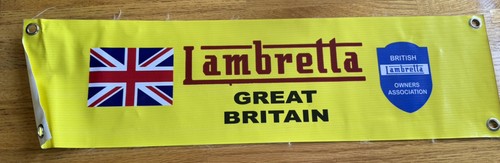 Lambretta club legshield - club,