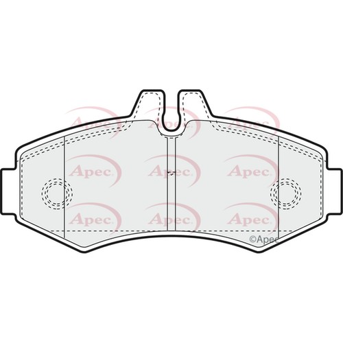 Brake pads set for - for, mercedes