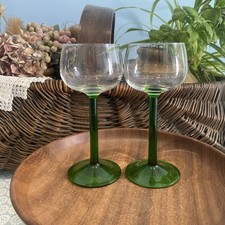 Vintage French Wine Glasses by