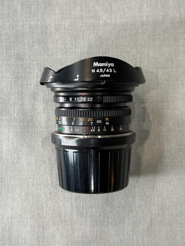 Mamiya 43mm 5 l wide - f/4.5,