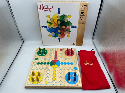 Hamleys wooden ludo board game - ludo,