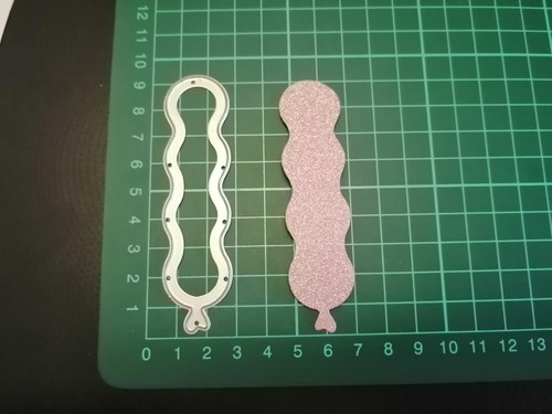 Wavy balloon metal - balloon, cutter