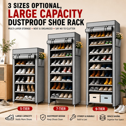 Large capacity fabric shoe - fabric,