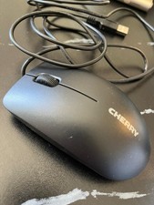 CHERRY MC 1000 USB Optical Corded Black Mouse 1.8m Cable