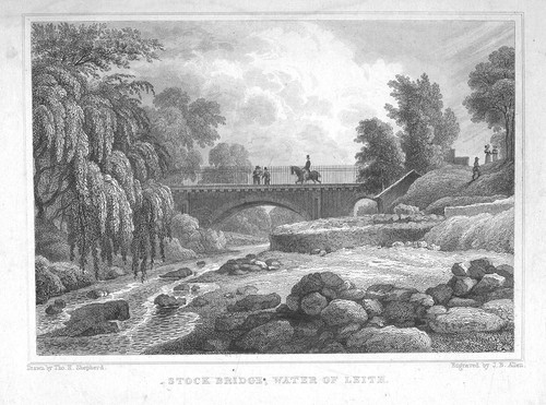 Edinburgh stockbridge water - stockbridge,,