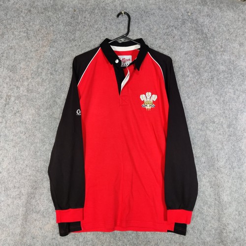 Vintage wales rugby shirt mens - wales,