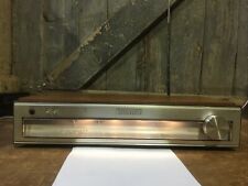 Luxman T-110 FM Stereo Tuner Silver/Wood 4ch Decoder Multi Path T 110 Working