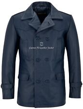 GERMAN PEA COAT Navy Men's