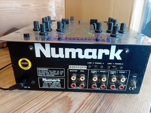 Numark dm1001x preamp mixer - dm1001x,