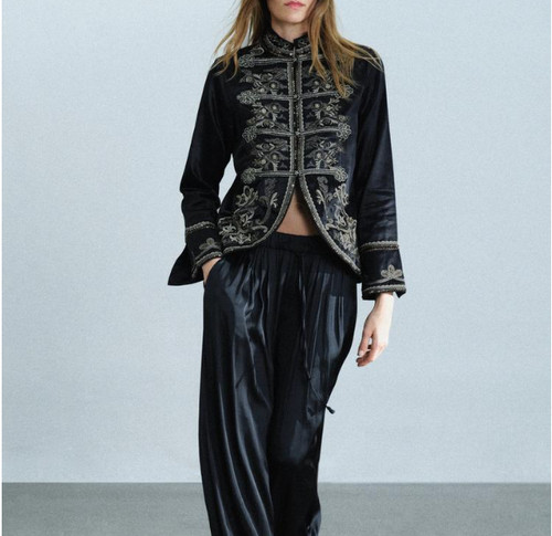 Zara collection embroidered - zw,