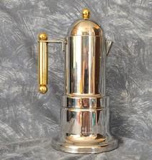 VEV VIGANO — KONTESSA ORO — 24 KT — POST-MODERN — MOKA — ESPRESSO — COFFEE MAKER