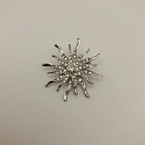 Vintage brooch starburst