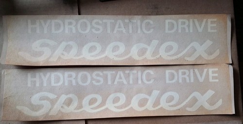 Speedex decal lot decals - of, 2