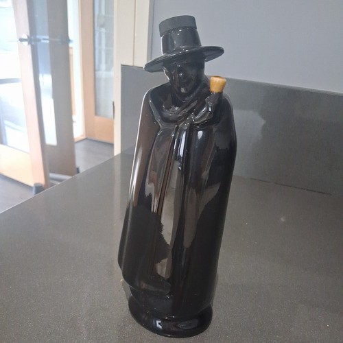 Vintage black glaze sanderman - glaze,