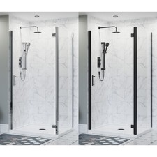 Frameless Hinged Shower Door