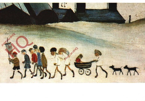 Picture postcard lowry - picture, postcard-:l.s.