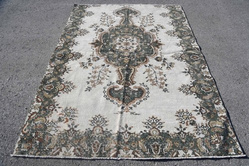 Turkish vintage rug - vintage, 5,5x7,5