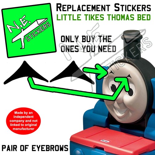 Replacement eye stickers sized - replacement,