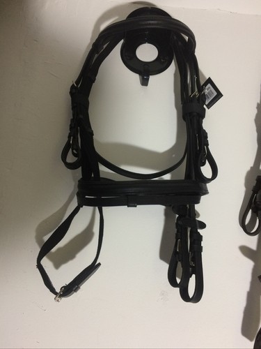 New shetland pony bridle black - shetland,