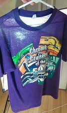 Vintage 80s thin - , chrome